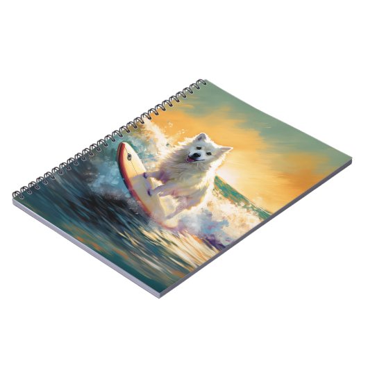 アメリカンエスキモビーチサーフィン絵画ズ ノートブック (左側)