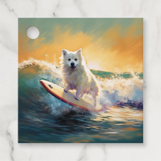 アメリカンエスキモビーチサーフィン絵画ズ フェイバータグ (正面)