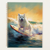 アメリカンエスキモビーチサーフィン絵画ズ プランナー手帳 (正面)