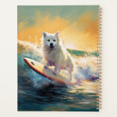 アメリカンエスキモビーチサーフィン絵画ズ プランナー手帳 (裏面)