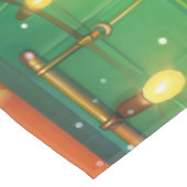 アメリカンエスキモホリデーベーキング:フェスティバルクリスマス テーブルクロス (アングル)