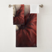 アメリカンエスキモーとサンタクロースフェスティバルクリスマス バスタオルセット (インサイチュ)