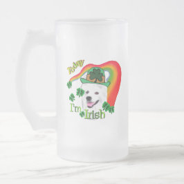アメリカンエスキモー犬セントパトリックス コーヒーマグカップ