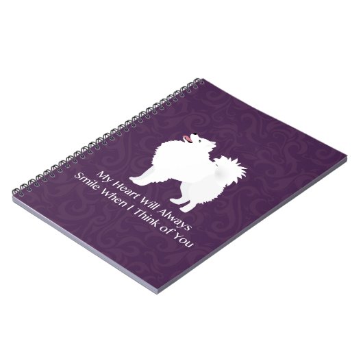 アメリカンエスキモー考えるドッグズオブユーデザイン ノートブック (左側)