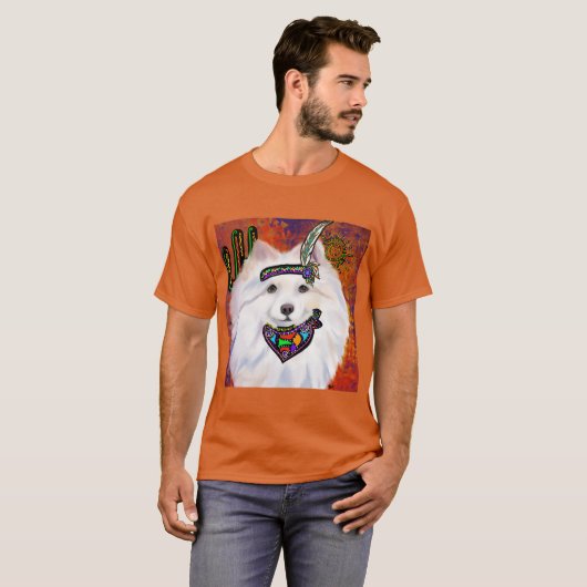 アメリカンエスキモー・ドッグ Tシャツ (正面フル)