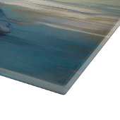 アメリカンエングリホクハウンドビーチ絵画サーフィン カッティングボード (角)