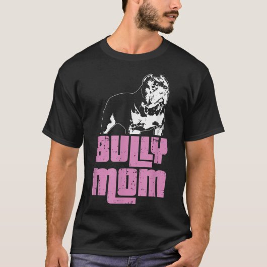 アメリカンオカマいじめっママ犬のオーナー Tシャツ (正面)