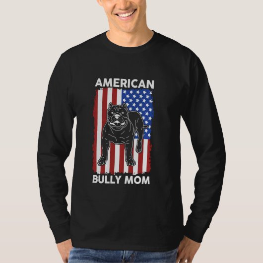 アメリカンオカミ犬のオーナーアメリカンオカミ Tシャツ (正面)