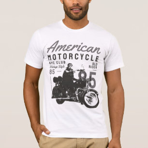 アメリカンオートバイクラブ Tシャツ