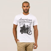 アメリカンオートバイクラブ Tシャツ (正面フル)