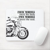 アメリカンオートバイツーホイールワンパッション マウスパッド (マウス)