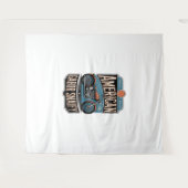 アメリカンオートバイヴィンテージ タペストリー (正面(横))