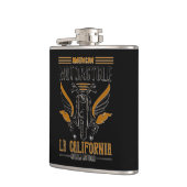 アメリカンオートバイLAカリフォルニアカスタムモーターズ フラスク (左)