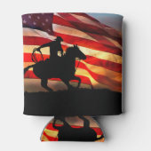 アメリカンカウボーイフラグローパー 缶クーラー (裏面)