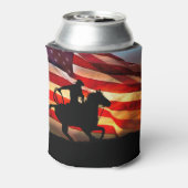 アメリカンカウボーイフラグローパー 缶クーラー (缶裏面)
