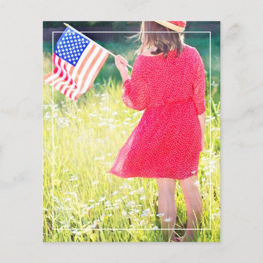 アメリカンカウ卒業写真招待状 チラシ (裏面)