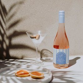 アメリカンカジュアルビーチパーティーのおしゃれな景品 スパークリングワインラベル