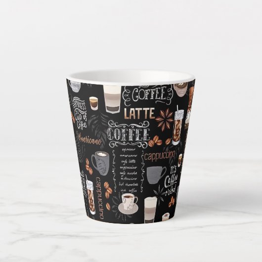 アメリカンカプチーノ カフェラテマグ (正面)