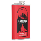 アメリカンカヤック魚釣り フラスク (右)