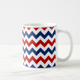 アメリカンカラーズシストライプェブロン コーヒーマグカップ
