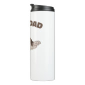 アメリカンガキパパ犬のオーナーファーザーメンおもしろいズ タンブラー (回転右)