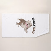 アメリカンガキパパ犬のオーナーファーザーメンおもしろいズ バスタオル (バスタオル)