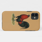 アメリカンガゲームBBブラックレッドロースター Case-Mate iPhoneケース (裏面(横))