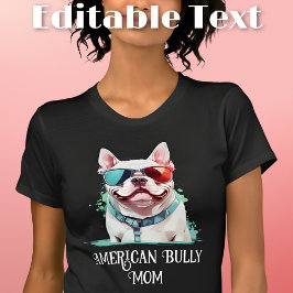 アメリカンガマ犬ママのサングラス Tシャツ