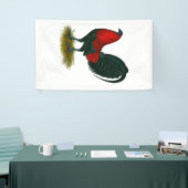 アメリカンガメコック：ブラウンレッド 横断幕 (トレードショー)