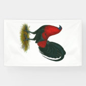 アメリカンガメコック：ブラウンレッド 横断幕 (横)