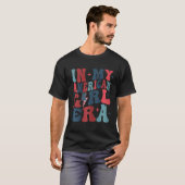 アメリカンガール時代のレトロな7月4日 Tシャツ (正面フル)
