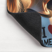 アメリカンガール花火観賞 マウスパッド (コーナー)