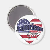 アメリカンガール マグネット (正面/裏面)