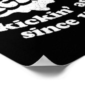 アメリカンキック 1776年から ポスター (角)