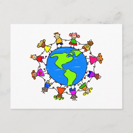 アメリカンキッズ ポストカード (正面)