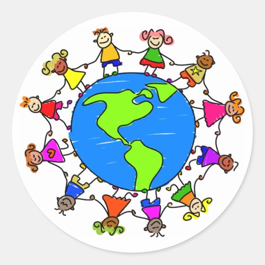 アメリカンキッズ ラウンドシール (正面)