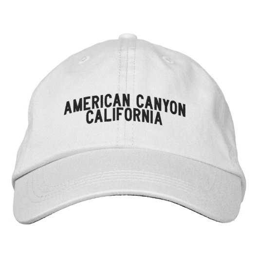 アメリカンキャニオン カリフォルニア ハット (正面)