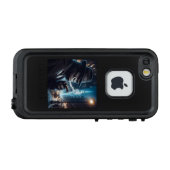 アメリカンギャングゴリラ LifeProof iPhoneケース (裏面横)