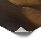 アメリカンクオーターホースフォトプリント ポスター (角)