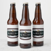 アメリカンクラシックビールラベルブラック ビールラベル (ボトル)