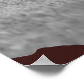 アメリカンクラシックヴィンテージレッドコンバーチブルキャフェイクンヴ ポスター (角)