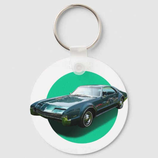 アメリカンクラシック 本物 高品質 限定版 O キーホルダー (正面)