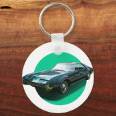 アメリカンクラシック 本物 高品質 限定版 O キーホルダー (正面)