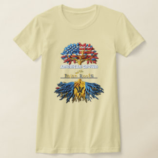 アメリカングロウン – Bajan Roots Womens T-Shirt Tシャツ