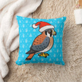 アメリカンケストレルサンタ クッション (ブランケット)