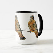アメリカンケストレル《鳥》ハヤブサ マグカップ (正面右)
