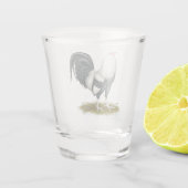 アメリカンゲームシルバーブルーガメコック ショットグラス (裏面)