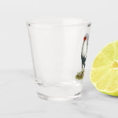 アメリカンゲームシルバーブルーガメコック ショットグラス (左)