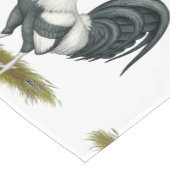 アメリカンゲームシルバーブルーガメコック ショートテーブルランナー (コーナー)