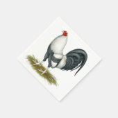 アメリカンゲームシルバーブルーガメコック スタンダードカクテルナプキン (角)